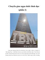 Tài liệu Chuyển giao ngọn đuốc lãnh đạo (phần 2) docx