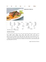 Tài liệu Cá hồi xốt tiêu pptx