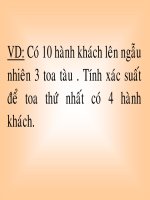 Tài liệu Định nghĩa theo thống kê_chương 2 ppt