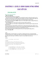 Tài liệu Khái niệm về CSS Một số kiểu Selector đặc biệt: pdf