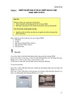 Tài liệu Thiết bị nghe nhìn phục vụ giảng dạy. chương 4 docx