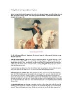 Tài liệu Những điều rút ra từ quan niệm của Napoleon pptx