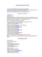 Tài liệu HƯỚNG DẪN TẠO SIÊU LIÊN KẾT ppt