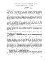 Tài liệu Giới thiệu phần mềm hữu ích trong âm nhạc pptx