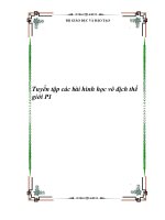 Tài liệu Tuyển tập các bài hình học vô địch thế giới P1 ppt