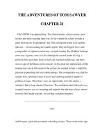 Tài liệu LUYỆN ĐỌC TIẾNG ANH QUA TÁC PHẨM VĂN HỌC-THE ADVENTURES OF TOM SAWYER CHAPTER 21 pdf