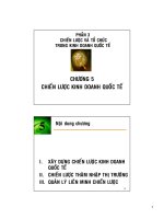 Tài liệu Kinh doanh quốc tế - Chương 5 pdf