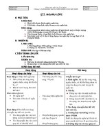 Tài liệu giáo trình vật lý lớp 10 tiết 34, 35 pptx