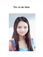Tài liệu Tóc và sức khỏe doc