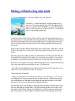 Tài liệu Không ai thành công một mình doc