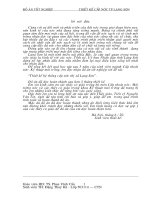 Thiết kế hệ thống cấp nước thị xã lạng sơ 