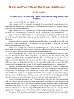 Tài liệu Bí mật của Phan Thiên Ân - Phần 2 doc
