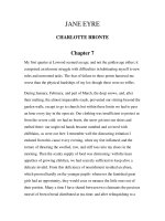 Tài liệu LUYỆN ĐỌC TIẾNG ANH QUA TÁC PHẨM VĂN HỌC-JANE EYRE CHARLOTTE BRONTE Chapter 7 pptx