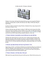 Tài liệu 10 điều cần biết về Windows Defender pptx