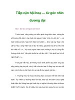 Tài liệu Tiếp cận hội hoạ — từ góc nhìn đương đại pptx