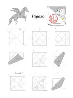 Tài liệu Nghệ thuật xếp hình Nhật Bản: pegasus doc