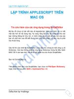 Tài liệu Lập trình AppleScript trên Mac OS part 12 docx