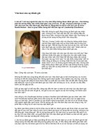 Tài liệu Văn hoá của sự đánh giá docx