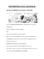 Tài liệu OXFORD PRACTICE GRAMMAR 150 doc