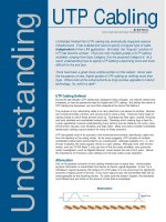 Tài liệu KRONE - White paper - Understanding UTP Cabling doc