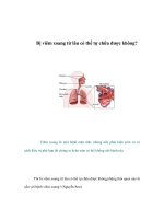 Tài liệu Bị viêm xoang từ lâu có thể tự chữa được không? pdf