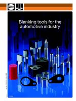 Tài liệu Blanking tools for the automotive industry pdf