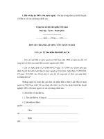 Tài liệu Mẫu đơn đăng ký kinh doanh ppt