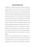 Tài liệu THE WATER OF LIFE-GRIMM''''S FAIRY TALE docx