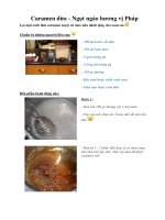 Tài liệu Caramen dừa - Ngọt ngào hương vị pptx