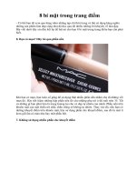 Tài liệu 8 bí mật trong trang điểm ppt