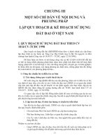 Tài liệu Quy hoạch sử dụng đất đai ( Chương 3) pptx