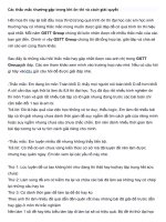 Các thắc mắc thường gặp trong khi ôn thi và cách giải quyết