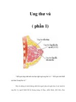 Tài liệu Ung thư vú ( phần 1) pdf