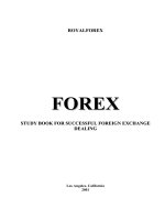 Tài liệu Royal Forex - Study book for successful foreign exchange dealing(pdf) pdf