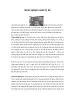 Tài liệu Kinh nghiệm nuôi kỳ đà doc