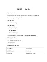 Tài liệu Tiếng việt lớp 1 - Bài 97: Ôn tập ppt