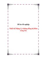 Tài liệu Đồ án tốt nghiệp - Thiết Kế Động Cơ không đồng bộ Rôto Lồng Sóc doc