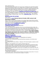 Tài liệu What is Remote Access pptx