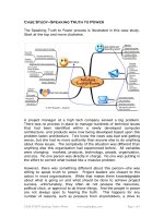 Tài liệu Case Study—Speaking Truth to Power ppt