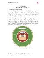 Tài liệu Chương III- Môi trường của tổ chức docx