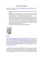 Tài liệu Các vấn đề của triết học pptx