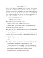 Tài liệu BÀI TẬP HỆ SỐ TỈ LỆ pdf