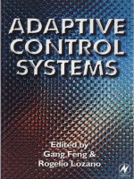 Adaptive control systems   gang feng  rogelio lozano 