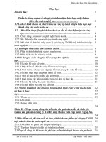 Bao cao thuc tap tot nghiep: “Hoàn thiện công tác kế toán chi phí sản xuất và tính giá thành sản phẩm tại Công ty TNHH một thành viên cấp nước Nghệ An”