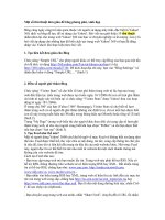 Tài liệu Một số thủ thuật đơn giản để blog phong phú, xinh đẹp pdf