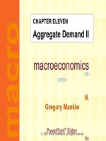 kinh tế vĩ mô-chính sách tác động lên IS-LM