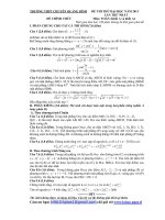 Tuyen tap de thi thu dai hoc 2014   mon toan laisac de96 2014 