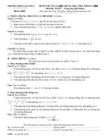 Tài liệu 5 đề ôn thi tốt nghiệp Trung Học Phổ Thông 2010 pdf