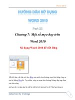 Tài liệu Hướng dẫn sử dụng word 2010 part 22 docx