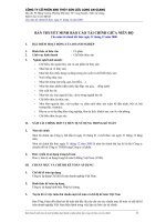 Tài liệu CTy Thủy Sản An Giang - Thuyết minh báo cáo tài chính quý 4 năm 2008 pdf